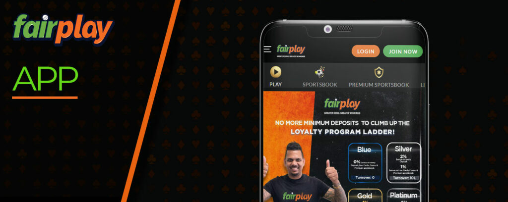 fairplay app for all device, android and ios system. 